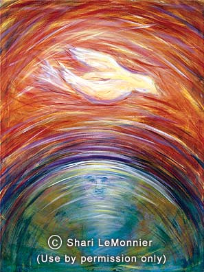 Light of the World, Christian Fine Art by Shari LeMonnier.
